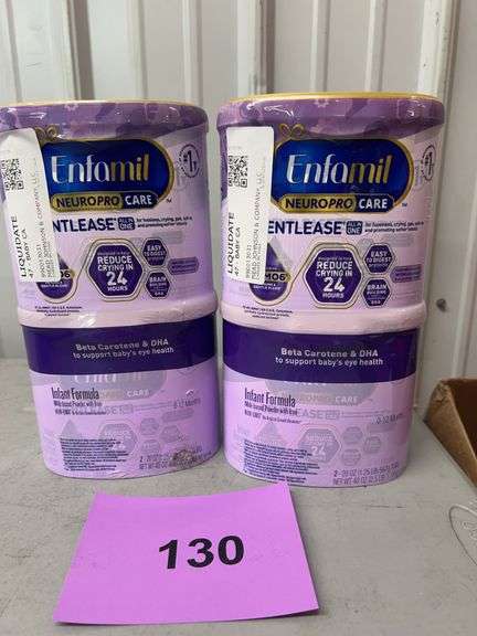 (2) PACKS OF ENFAMIL NEUROPRO CARE GENTLEASE FORMULA