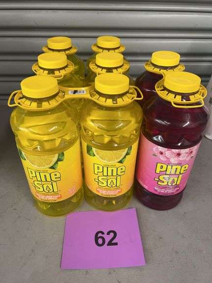 (8) BOTTLES OF PINE-SOL MULTI-SURFACE CLEANER