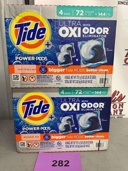 (2) BOXES OF TIDE PODS
