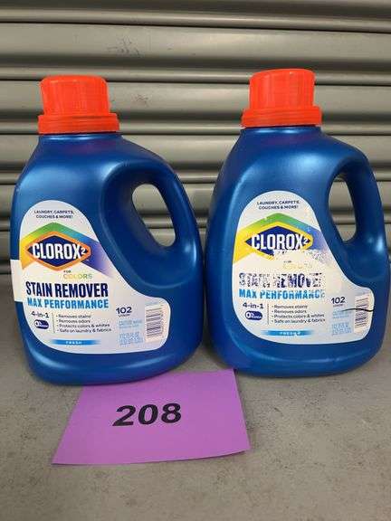 (2) JUGS OF CLOROX 2 STAIN REMOVER & COLOR BOOSTER