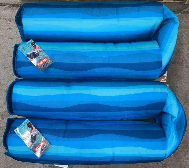 (2) BIG JOE PARTY SLING POOL FLOATS - BLUE