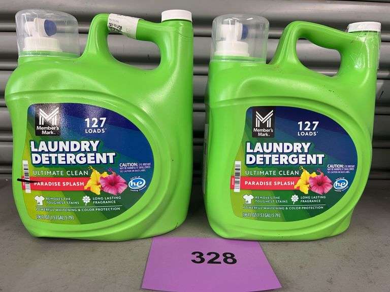 (2) JUGS OF LAUNDRY DETERGENT ULTIMATE CLEAN