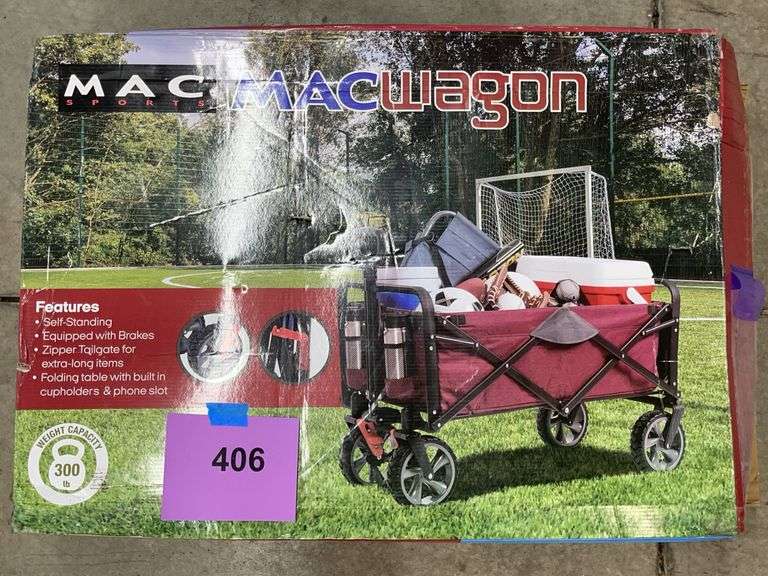 RED MAC SPORTS WAGON IN BOX