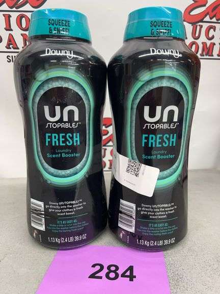 (2) DOWNY UNSTOPABLES FRESH LAUNDRY SCENT BOOSTER