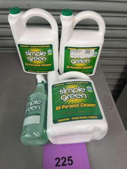 (3) JUGS OF SIMPLE GREEN CLEANER