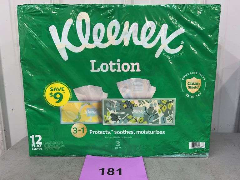 PACK OF KLEENEX FACIAL TISSUES
