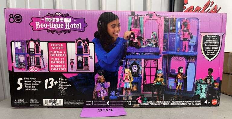 MONSTER HIGH BOO-TIQUE HOTEL IN BOX