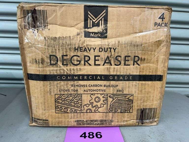 (4) BOTTLES OF HEAVY DUTY COMMERCIAL GRADE DEGREASER