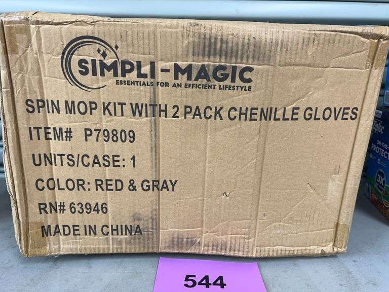 SIMPLI-MAGIC SPIN MOP KIT IN BOX