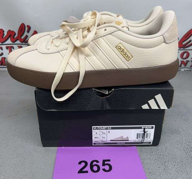 ADIDAS VL COURT 3.0 WOMENS SHOES SIZE 9