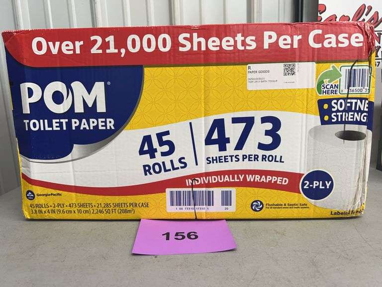 PACK OF POM TOILET PAPER