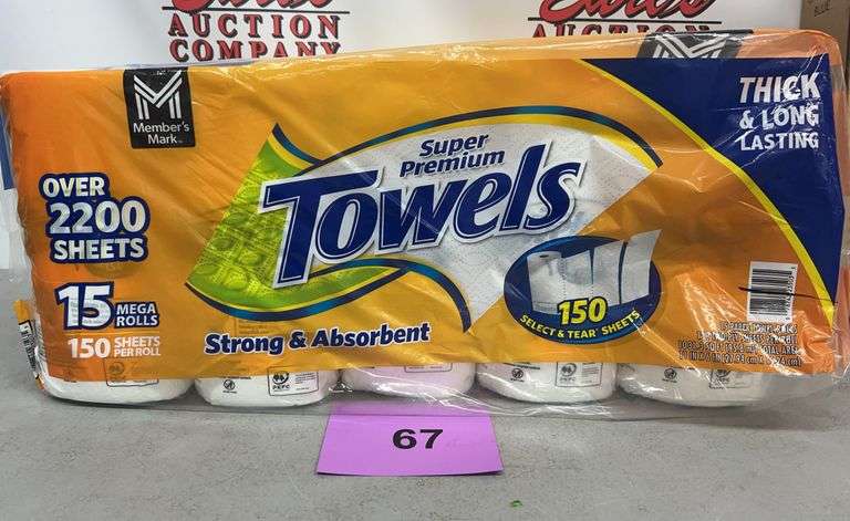 PACK OF SUPER PREMIUM PAPER TOWELS