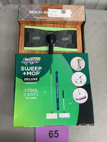SWIFFER SWEEP+MOP DELUXE KIT IN BOX