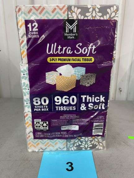 PACK OF FACIAL TISSUES