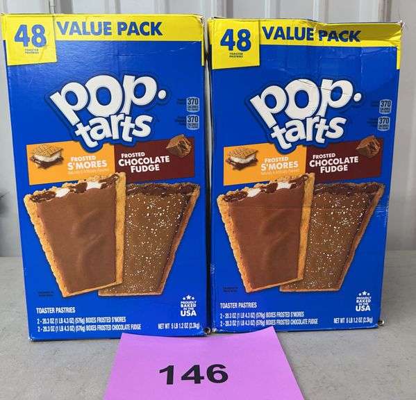 (2) PACKS OF POP-TARTS VALUE VARIETY