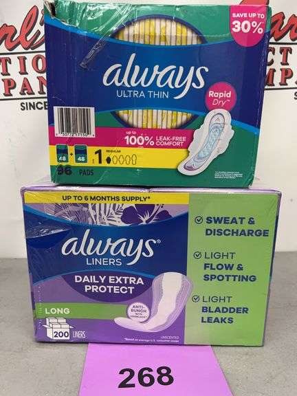 (2) BOXES OF ALWAYS