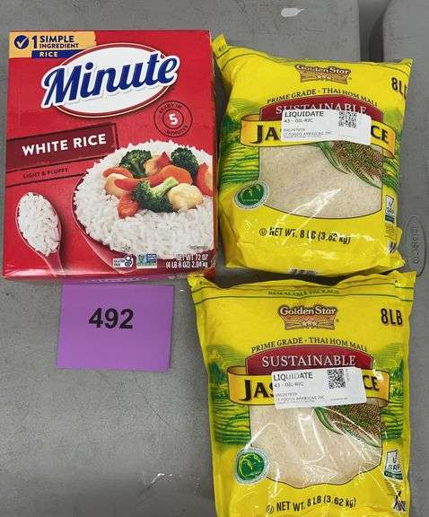 (3) BAGS OF RICE