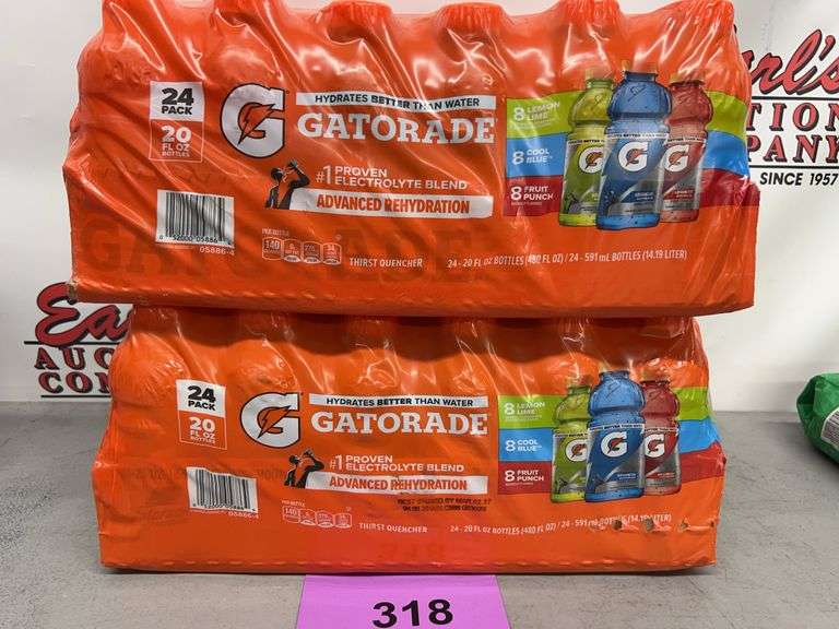 (2) PACKS OF GATORADE THIRST QUENCHER