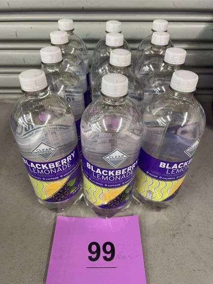 (12) BOTTLES OF CLEAR AMERICAN BLACKBERRY LEMONADE SPARKLING WATER
