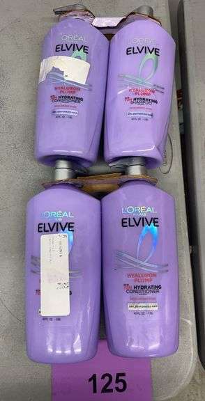 (4) BOTTLES OF L'OREAL ELVIVE HAIR CARE