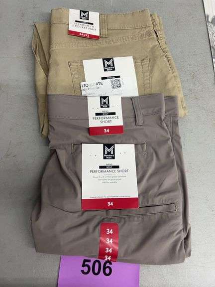 2PC MENS PANTS & SHORTS LOT SIZE 34
