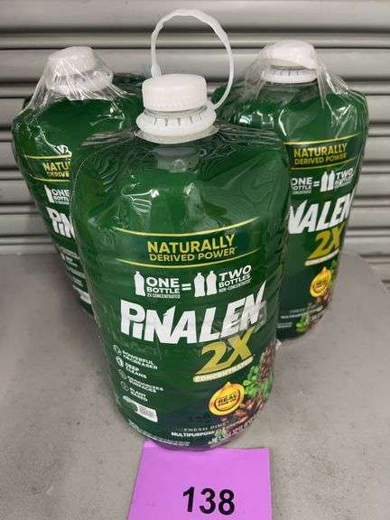(3) JUGS OF PINALEN 2X FRESH PINE MULTIPURPOSE CLEANER