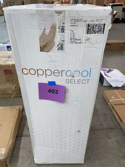 COPPERCOOL SELECT 8" TWIN SIZE MATTRESS IN BOX