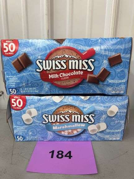 (2) BOXES OF SWISS MISS HOT COCOA MIX ASSORTED