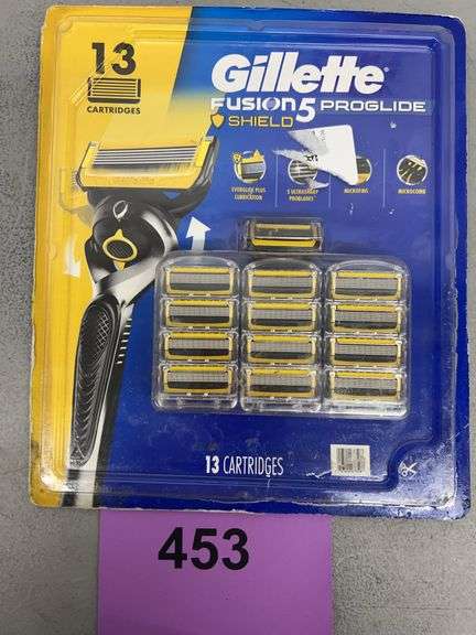 GILLETTE FUSION5 PROGLIDE SHIELD RAZOR CARTRIDGES