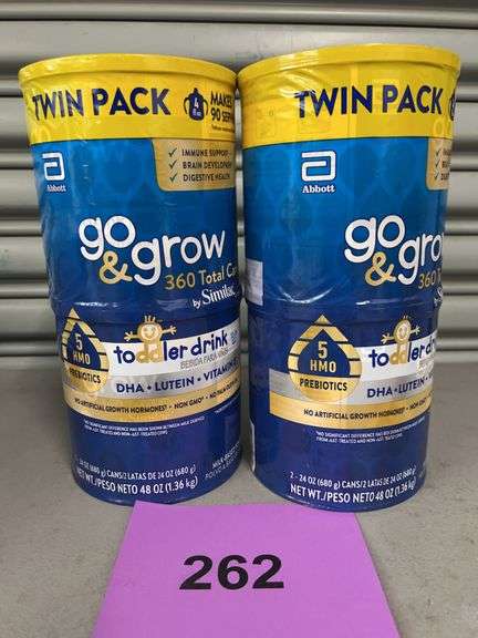 (2) GO & GROW BY SIMILAC 360 TOTAL CARE TWIN PACKS