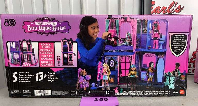 MONSTER HIGH BOO-TIQUE HOTEL IN BOX