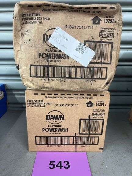 (2) CASES OF DAWN PLATINUM POWERWASH REFILLS