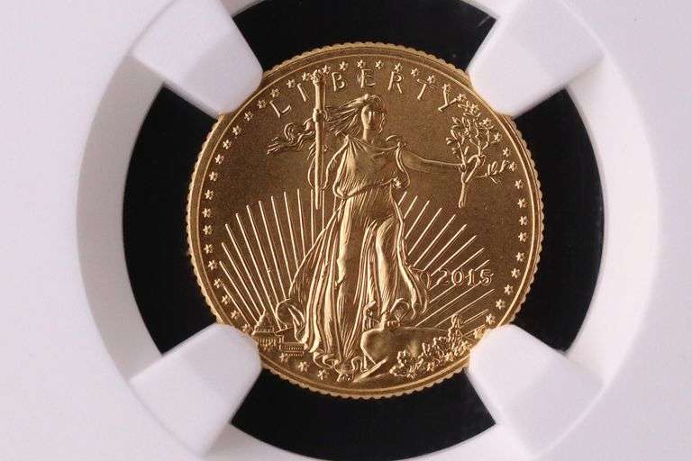 2015 Eagle Gold US $5 Coin