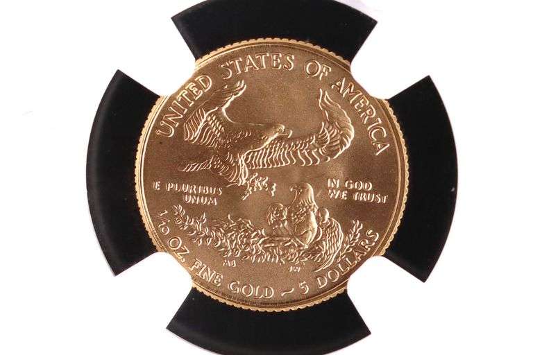 2018 Eagle Gold US $5 Coin