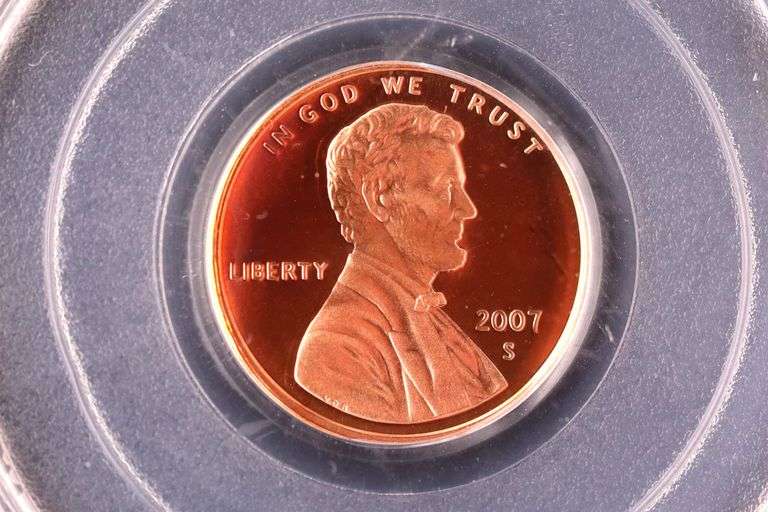 2007-S Lincoln Memorial Cent 1 Cent PCGS Red