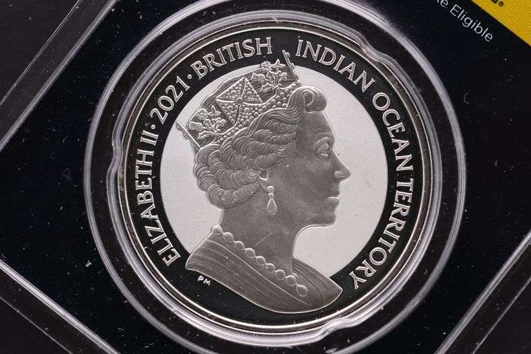 2021 1 oz .999 British Indian Ocean Territory Cutty Shark 1 Royal