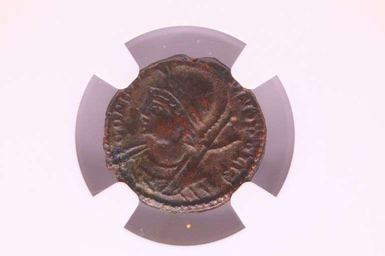 330-340 Roman Empire House of Constantine Nummus NGC Certified XF