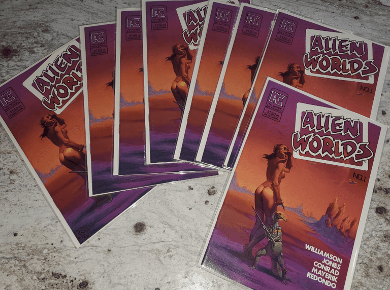 Alien Worlds #1 Comic Books - East Coast Coins, Auctions and Collectables