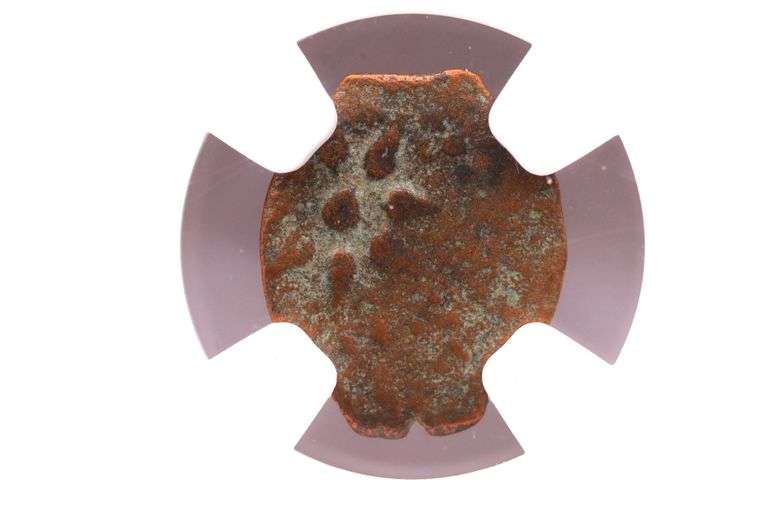 103-76 BC Judea Alex Jannaeus Prutah  Widow's Mite NGC Certified