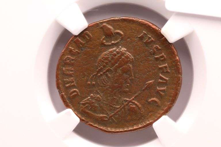383-408 AD Ancient Roman Arcadius NGC Certified VF