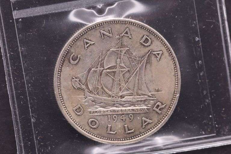 1949 Canada Silver Dollar ICCS Certified MS64