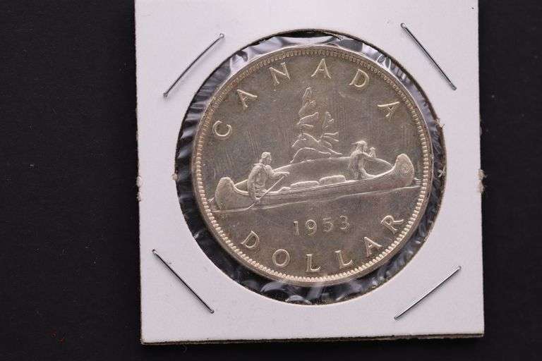 1953 Canada Silver Dollar Uncirculated