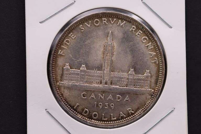1939 Canada Silver Dollar MS63 - Nice