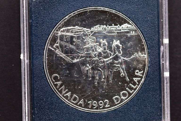 1992 Canada Silver Dollar  - Specimen