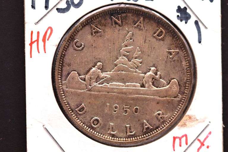 1950 Canada Silver Dollar