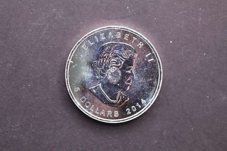 2014 Canada 1 oz Silver Maple Leaf .9999