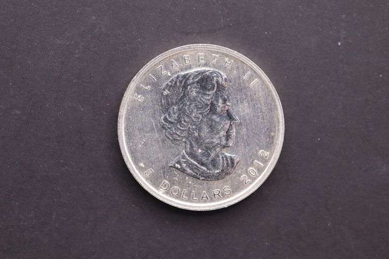 2012 Canada 1 oz Silver Maple Leaf .9999