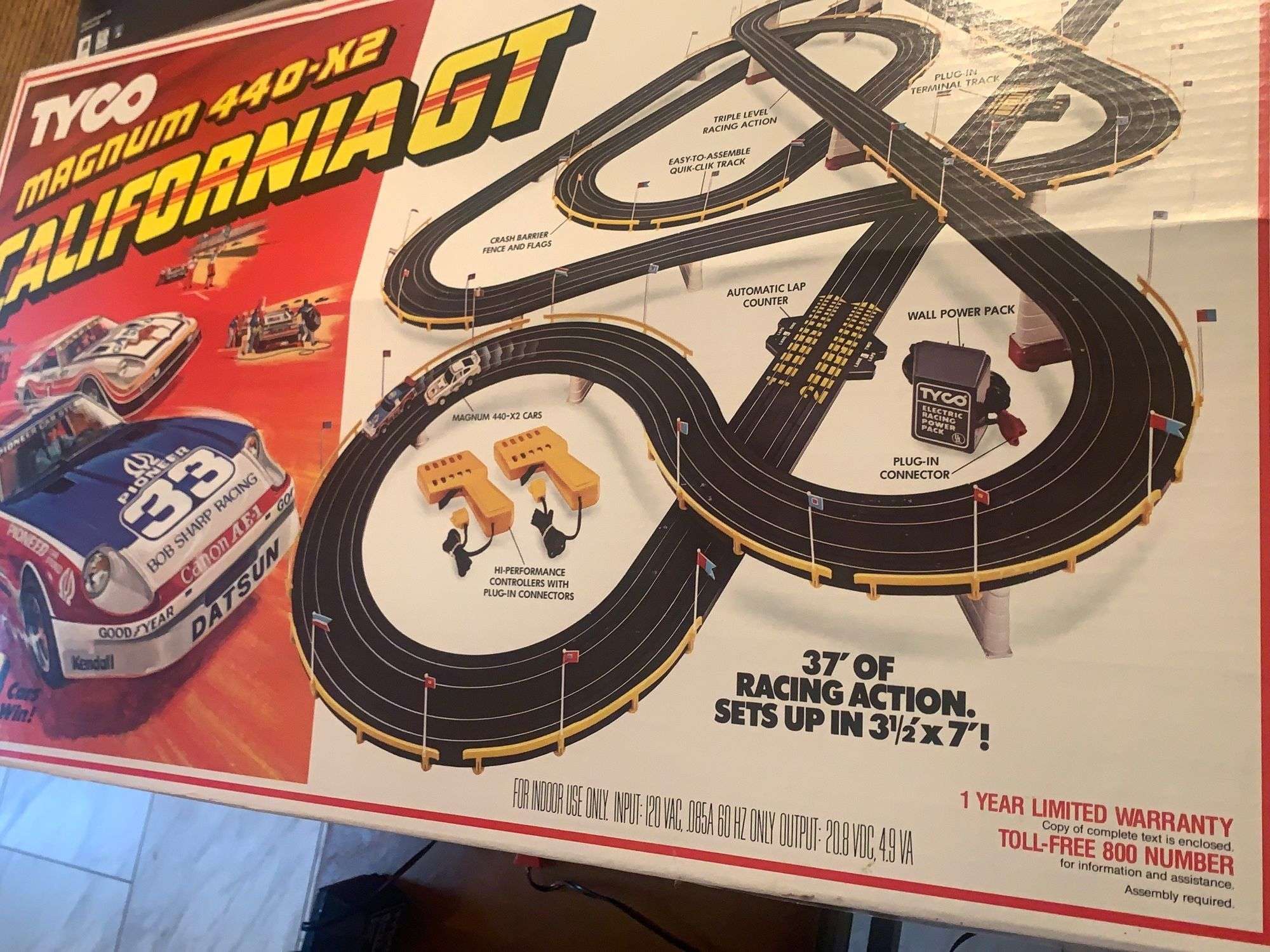 ミニカー TYCO Magnum 440-X2 CALIFORNIA GT TYCO MAGNUM 440-X2 CALIFORNIA GT ELECTRIC RACE TRACK - EK