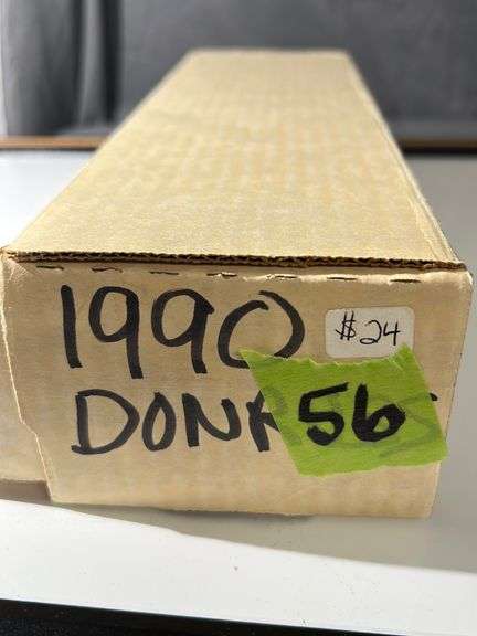 1990 DONRUSS BASEBALL PUZZLE & CARDS