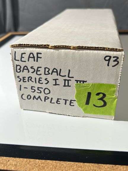 1993 LEAF BASEBALL SERIES I & II & III 1-550